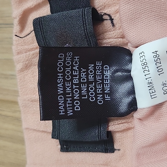 Torrid Peach Lace-Up Crepe Shorts - Picture 4 of 12